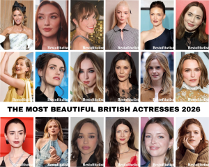 The Most Beautiful British Actresses 2026