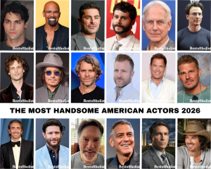 The Most Handsome American Actors 2026